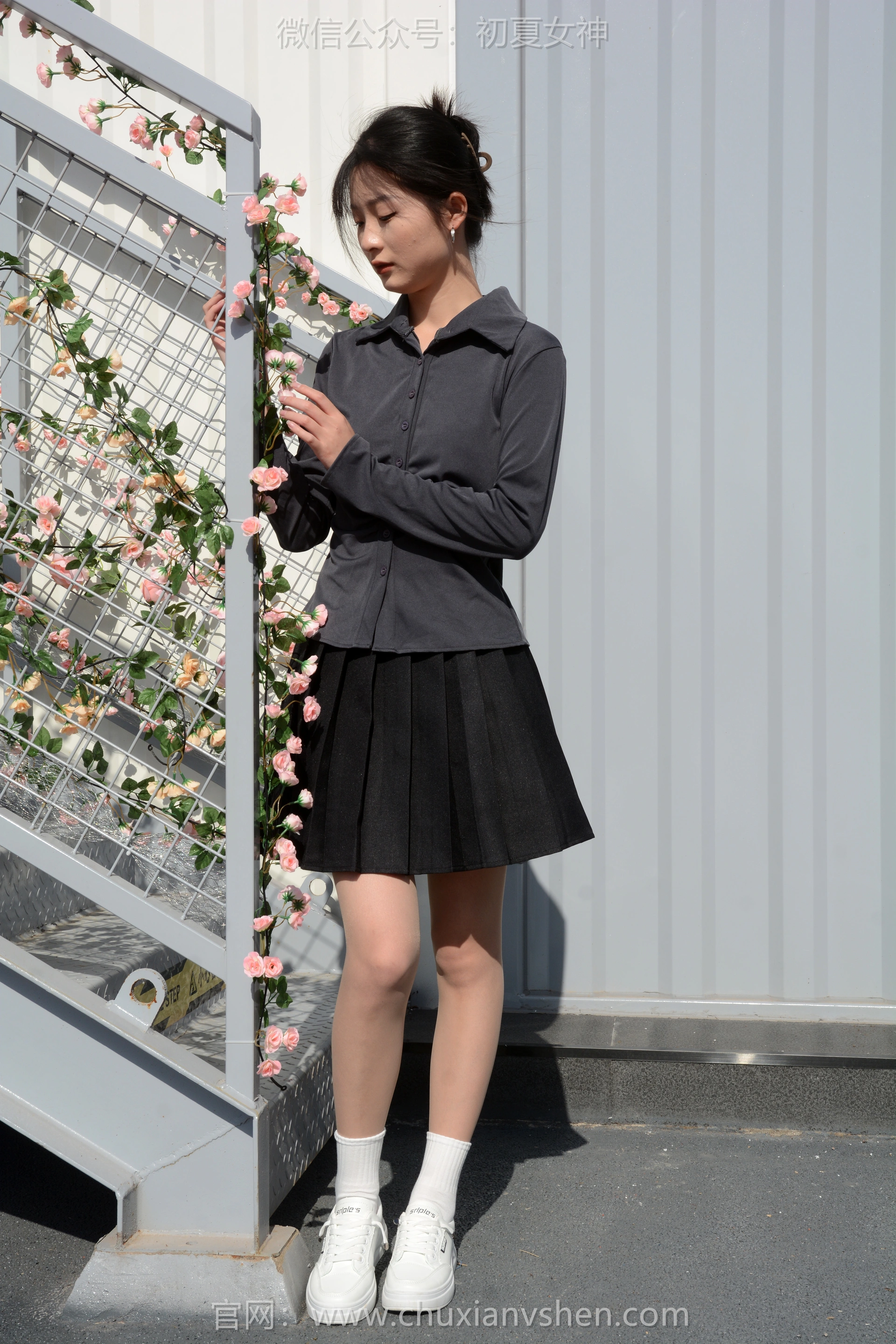 初夏女神 NO.102 安妮 绿叶鲜花 1